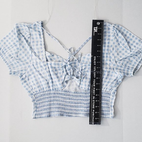 DEREK HEART Twist Front Top - Picture 7 of 9